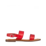 Lauressa piros női szandál, műbőrből készült