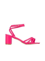 Mariya fukszia női szandál, műbőrből készült