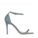 Avila kék női szandál, műbőrből készült
