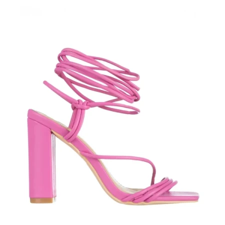 Radana rózsaszín női szandál, műbőrből készült