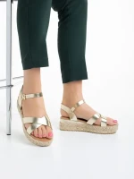 Ophir arany női szandál, műbőrből készült