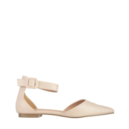 Lilias bézs női cipő, műbőrből készült