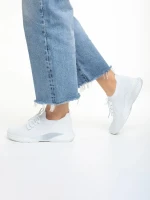 Matrona fehér női sportcipő, textil anyagból készült