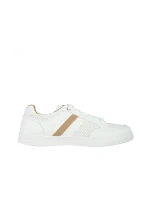 Seamus fehér férfi sportcipő, műbőrből készült