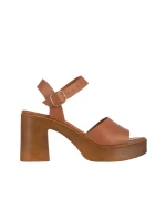 Girlhood camel női szandál, Agni valódi bőrből