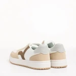 Criseida fehér és bézs női sportcipő, műbőrből készült