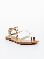 Albertina arany női szandál, műbőrből készült