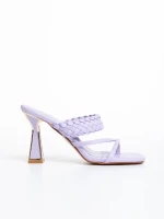 Jacobina lila női papucs, műbőrből készült