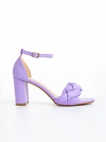 Luigia lila női szandál, műbőrből készült