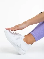 Davinia fehér női sportcipő, textil anyagból készült