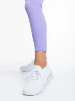 Davinia fehér női sportcipő, textil anyagból készült