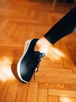 Davinia navy női sportcipő, textil anyagból készült