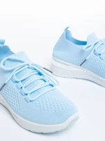 Davinia kék női sportcipő, textil anyagból készült