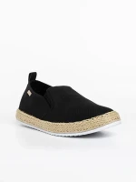 Sotero fekete férfi sportcipő, műbőrből készült