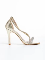 Rosina arany női szandál, műbőrből készült