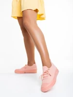 Elexia rózsaszín női tornacipő, textil anyagból készült