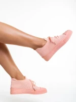 Elexia rózsaszín női tornacipő, textil anyagból készült