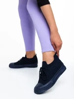 Elexia navy női tornacipő, textil anyagból készült