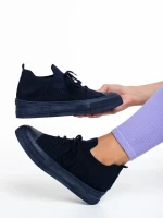 Elexia navy női tornacipő, textil anyagból készült