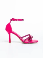 Brittany fukszia női szandál, műbőrből készült
