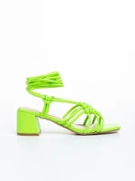 Nereida zöld női szandál, műbőrből készült
