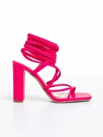 Elesia fukszia női szandál, műbőrből készült