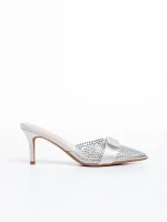 Rosalee eüzst női papucs, műbőrből és szintetikus anyagból készült