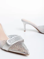 Rosalee eüzst női papucs, műbőrből és szintetikus anyagból készült