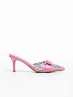 Rosalee lila női papucs, műbőrből és szintetikus anyagból készült