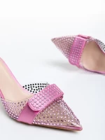 Rosalee lila női papucs, műbőrből és szintetikus anyagból készült