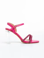 Brendia fukszia női szandál, műbőrből készült