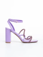Amaia lila női szandál, műbőrből készült