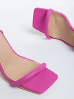 Berenise fukszia női szandál, műbőrből készült