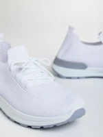 Lucius fehér férfi sport cipő textil anyagból