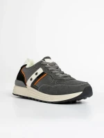 Hernan szürke férfi sport cipő textil anyagból