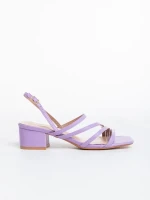 Seleta lila, női szandál ökológiai bőrből
