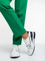 Aloysia fehér női sport cipő ökológiai bőrből