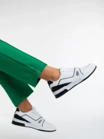 Aloysia fehér női sport cipő ökológiai bőrből