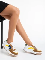 Anuja tevebarna női sport cipő ökológiai bőrből