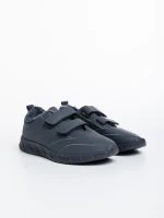 Triton szürke, férfi sport cipő, ökológiai bőrből