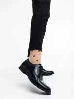 Fekete női alkalmi cipő Adiel természetes bőrből