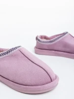 Pranvera lila, női papucs textil anyagból