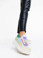 Josalyn kék női sport cipő textil anyagból