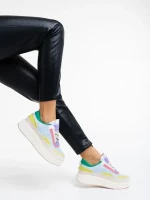 Josalyn kék női sport cipő textil anyagból