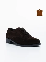 Jasmeen barna női alkalmi cipő természetes forditott bőrből