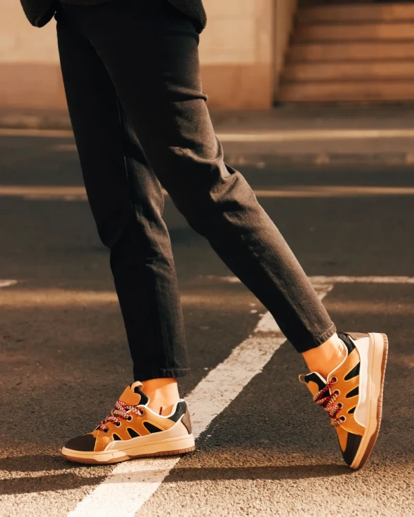 Ardala khaki női sport cipő ökológiai bőrből