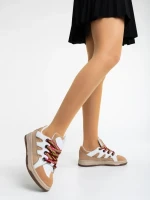 Ardala bézs női sport cipő ökológiai bőrből