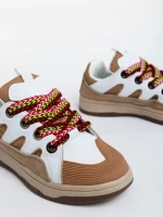 Ardala bézs női sport cipő ökológiai bőrből