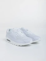 Bram fehér férfi sport cipő ökológiai bőrből