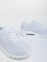 Bram fehér férfi sport cipő ökológiai bőrből